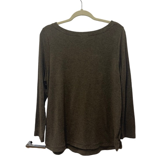 J. Jill Side Button Olive Green Sweater Sz. LP - Picture 4 of 8